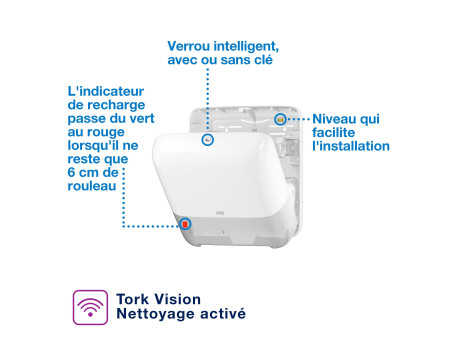 TORK Matic Distributeur d'essuie-mains sur rouleau ELEVATION