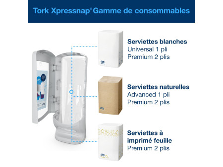 TORK Xpressnap Distributeur de serviettes SIGNATURE LINE