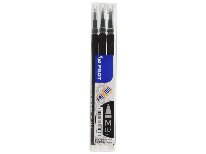 PILOT Recharge pour roller FRIXION BALL BLS-FR7, noir