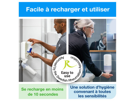 TORK Savon liquide, antimicrobien, 1.000 ml