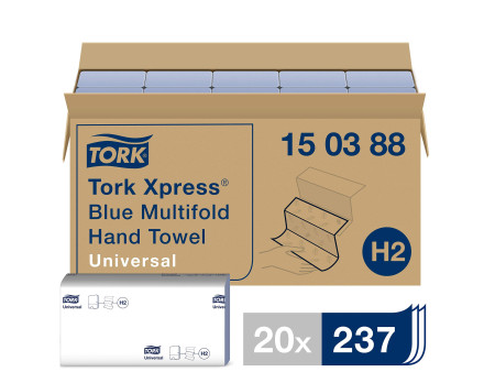 TORK Xpress Essuie-mains interfolié, 213 x 234, pliage en Z