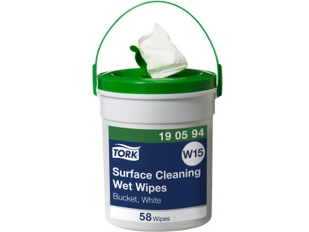 TORK Lingette humide pour surfaces, dans un seau