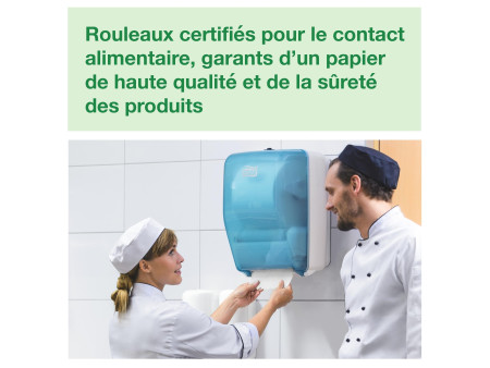 TORK Rouleau nettoyant multi-usage, 1 couche, 250 m, blanc