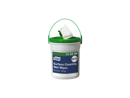 TORK Chiffon humide de nettoyage de surfaces, recharge