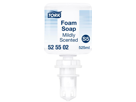 TORK Savon mousse doux pour mini-distributeur, 525 ml