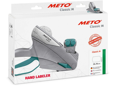 METO Étiqueteuse de prix Classic M 1626, 2 lignes