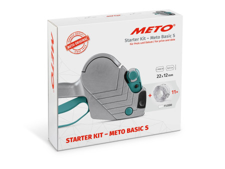 METO Étiqueteuse de prix Basic S 822, kit de démarrage