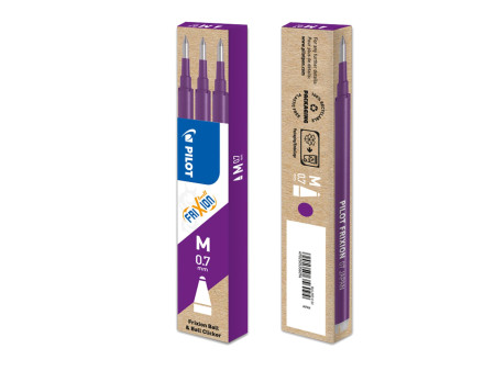 PILOT Recharge pour roller FRIXION BALL BLS-FR7, violet