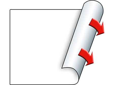 METO Étiquette pour étiqueteuse de prix, 29 x 28 mm, blanc