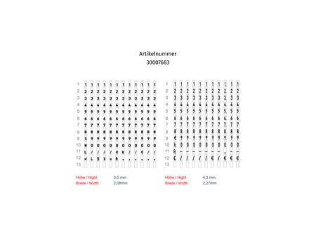 METO Étiqueteuse Classic L 2332, 2 lignes, 23 caractères