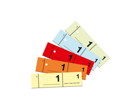 AVERY Zweckform bloc de numérotation 'numéro garderobe',