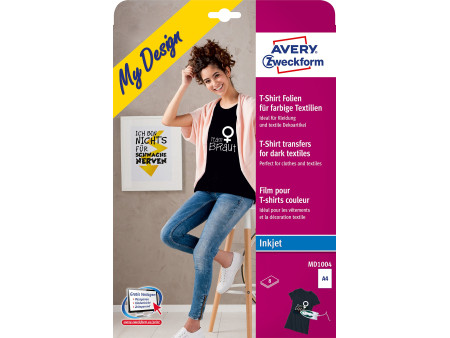 AVERY Zweckform My Design Film transfert pour T-Shirt, A4