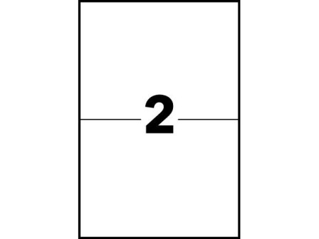 AVERY Etiquette pour photocopieur, 210 x 148,5 mm, blanc