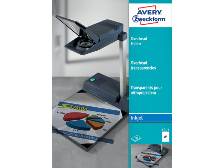 AVERY Zweckform Transparents pour rétroprojecteur A4, clair