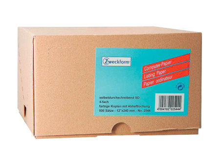 AVERY Zweckform Papier listing en continu, 240 x 12', 4 pli