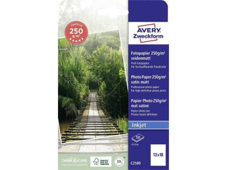 AVERY Zweckform Papier photo Inkjet PREMIUM, 13 x 18 cm