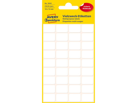AVERY Zweckform Etiquette multi-usage, 18 x 12 mm