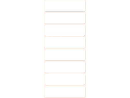 AVERY Zweckform Etiquette multi-usage, 50 x 14 mm, blanc