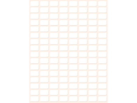 AVERY Zweckform Etiquette multi-usage, 13 x 8 mm, blanc