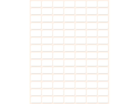 AVERY Zweckform Etiquette multi-usage, 16 x 9 mm, blanc