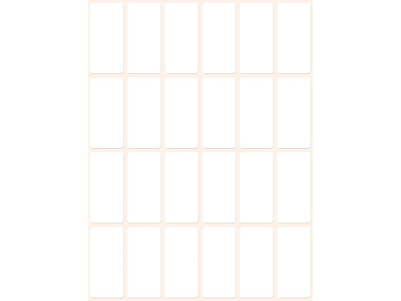 AVERY Zweckform Etiquette multi-usage, 38 x 18 mm, blanc