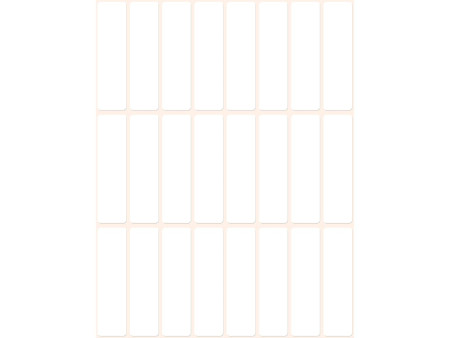 AVERY Zweckform Etiquette multi-usage, 50 x 14 mm, blanc