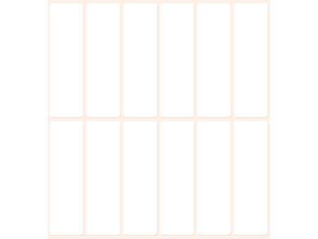 AVERY Zweckform Etiquette multi-usage, 62 x 19 mm, blanc
