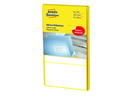 AVERY Zweckform Etiquette d'adresse, 95 x 48 mm, zigzag