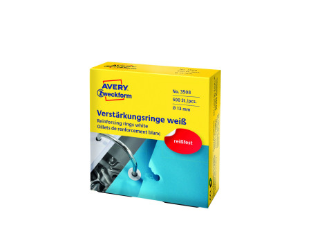 AVERY Zweckform Oeillets de renfort 13 mm, blanc