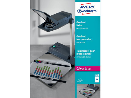 AVERY Zweckform Film pour rétroprojecteur, A4, clair