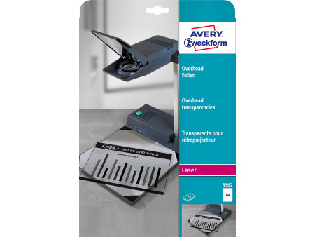 AVERY Zweckform Transparents pour rétroprojecteur, A4, clair