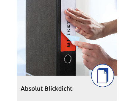 AVERY Zweckform Etiquette pour dos de classeur, blanc