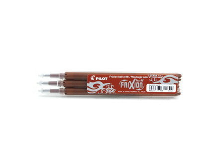 PILOT Recharge pour roller FRIXION BALL BLS-FR7, marron