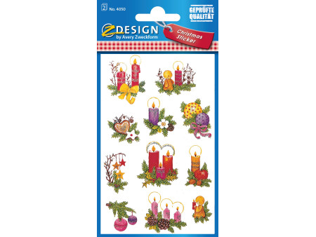 AVERY Zweckform ZDesign étiquettes de Noël 'composition
