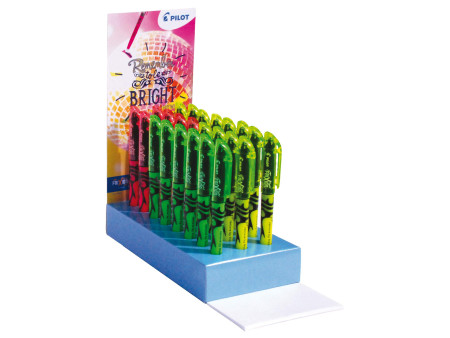 PILOT Surligneur FRIXION light, présentoir de 40 pièces