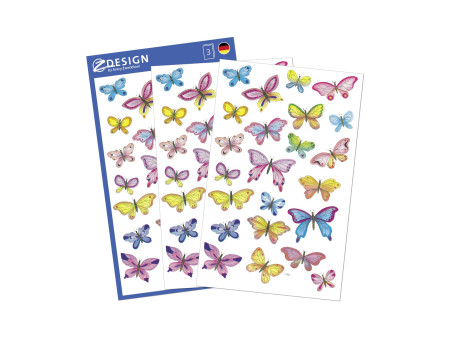 AVERY Zweckform Sticker ZDesign 'papillons'