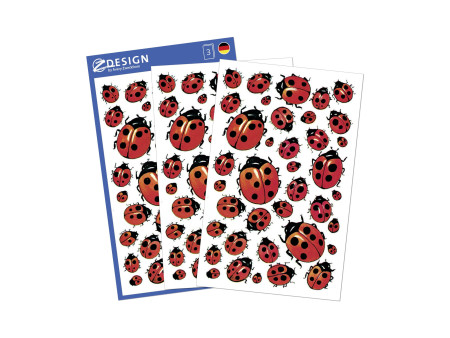 AVERY Zweckform ZDesign Sticker 'coccinelle'