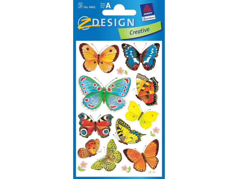 AVERY Zweckform Sticker ZDesign 'papillons'