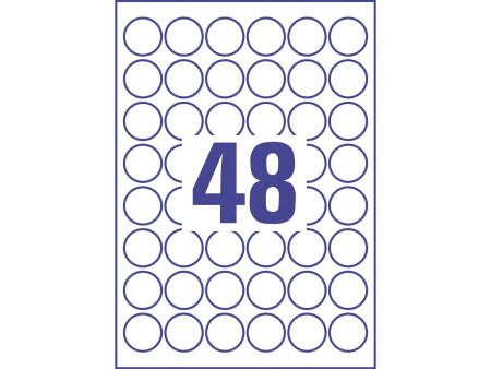 AVERY Zweckform Etiquette, diamètre: 30 mm