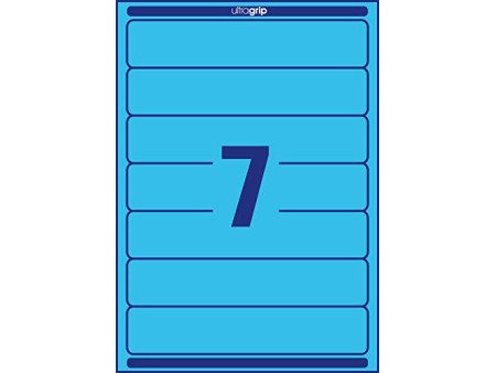 AVERY Zweckform Etiquette pour dos de classeur, bleu