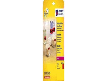 AVERY Zweckform Stick&Lift Etiquette, 210 x 297 mm, rouge