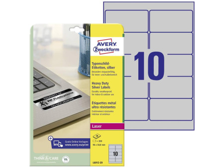 AVERY Zweckform Etiquette d'identification, argent