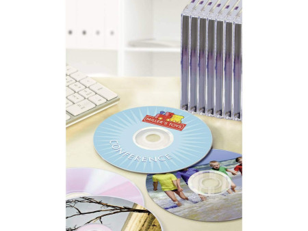 AVERY Zweckform Etiquette CD ClassicSize, blanc