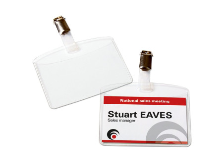 AVERY Porte-badge à pince, 90 x 60 mm
