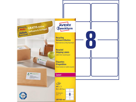 AVERY Zweckform Etiquette d'expédition recyclée