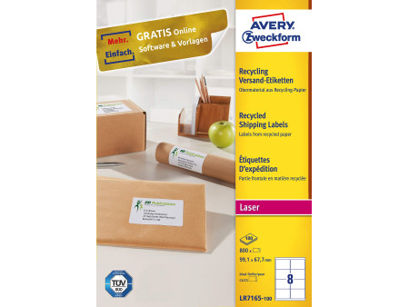 AVERY Zweckform Etiquette d'expédition recyclée