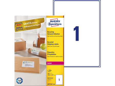 AVERY Zweckform Etiquette d'expédition recyclée