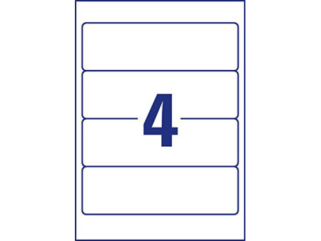 AVERY Zweckform Etiquette pour dos de classeur, 61 x 192 mm