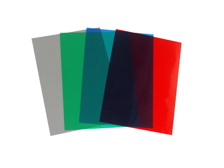 pavo Plats de couverture, A4, PVC, 0.2 mm, assorti