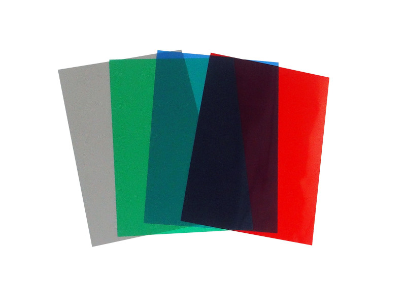 pavo Plats de couverture, A4, PVC, 0.2 mm, assorti